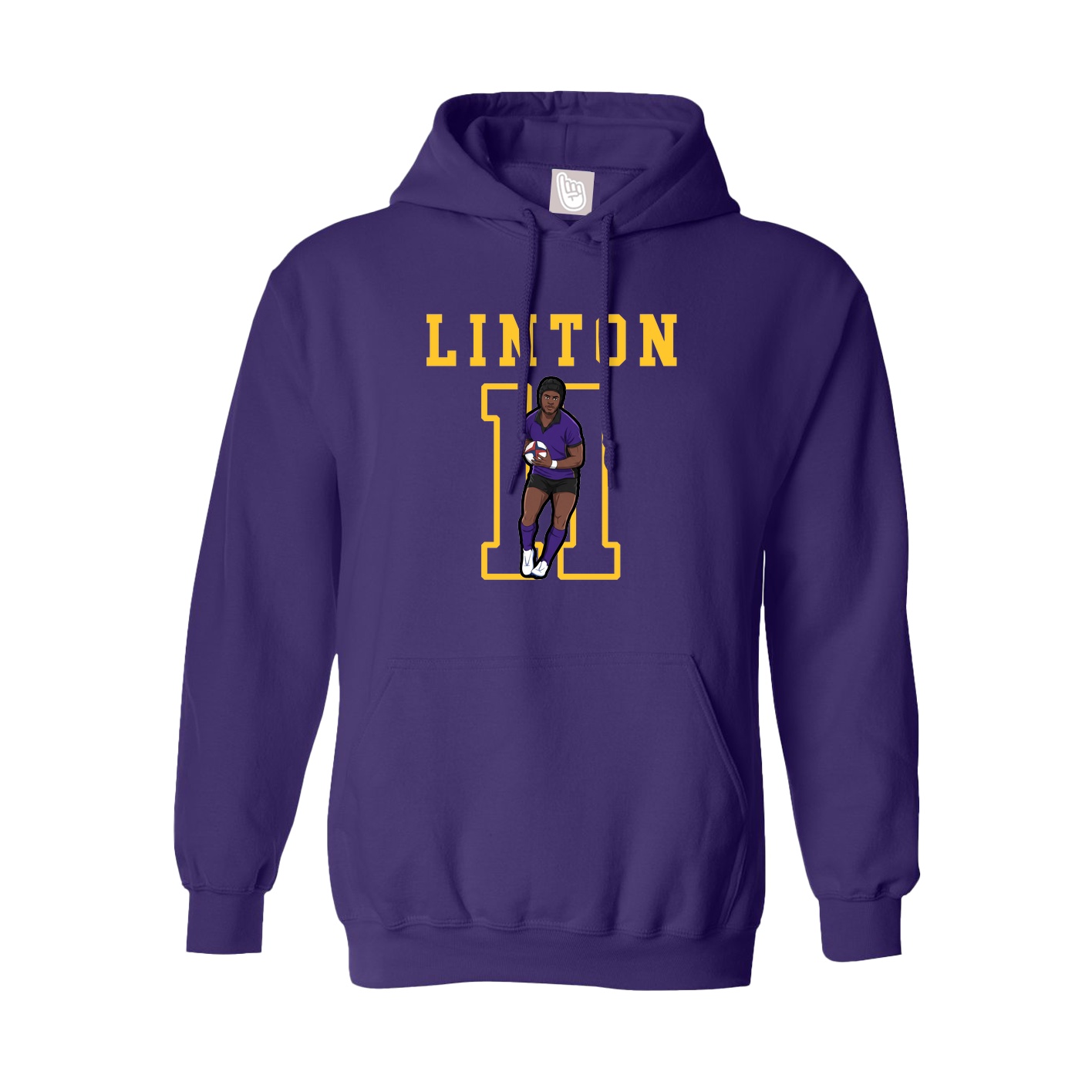 Hoodie — Shirsey in Purple