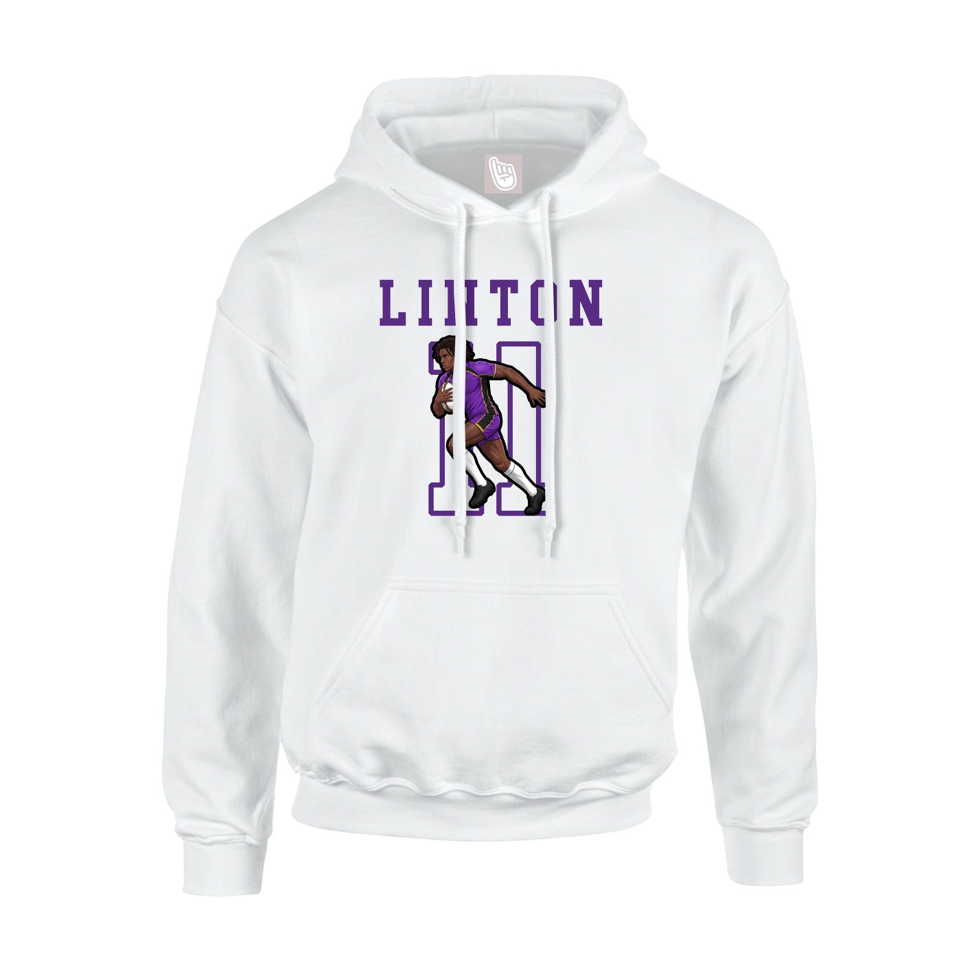 Hoodie — Shirsey in White