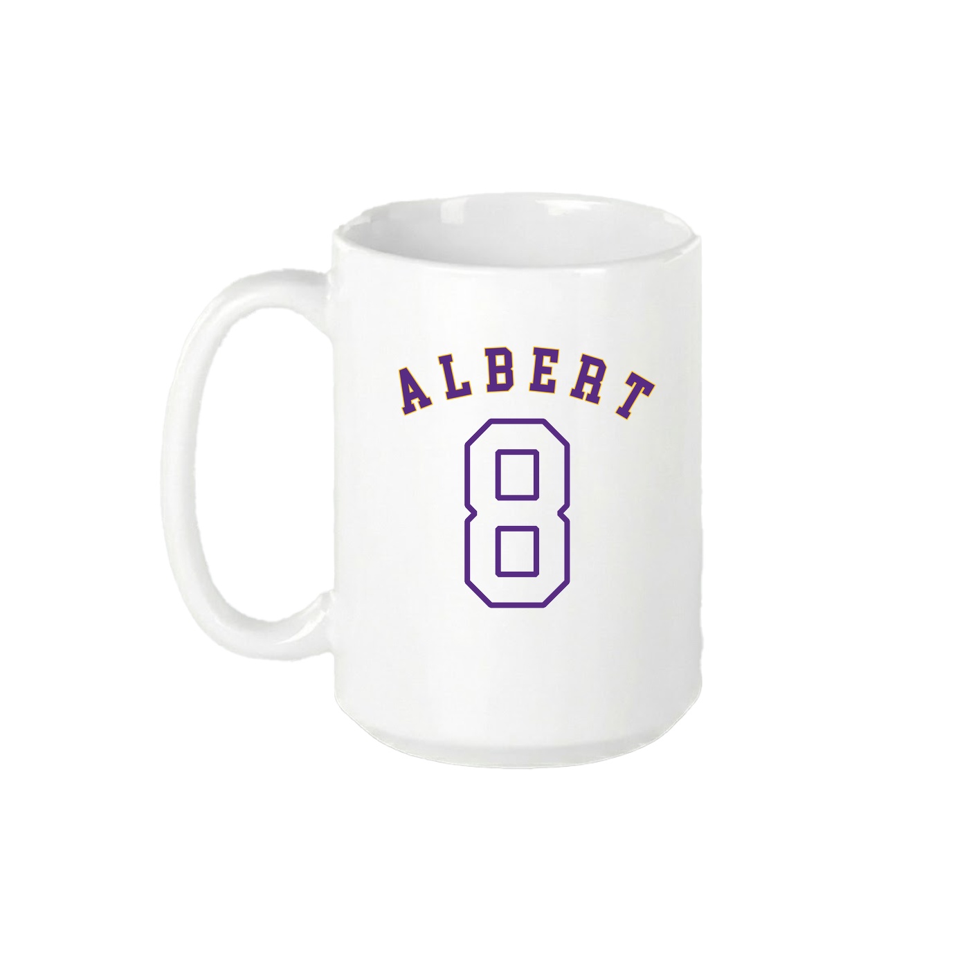 15oz Coffee Mug — Shirsey Arch in White