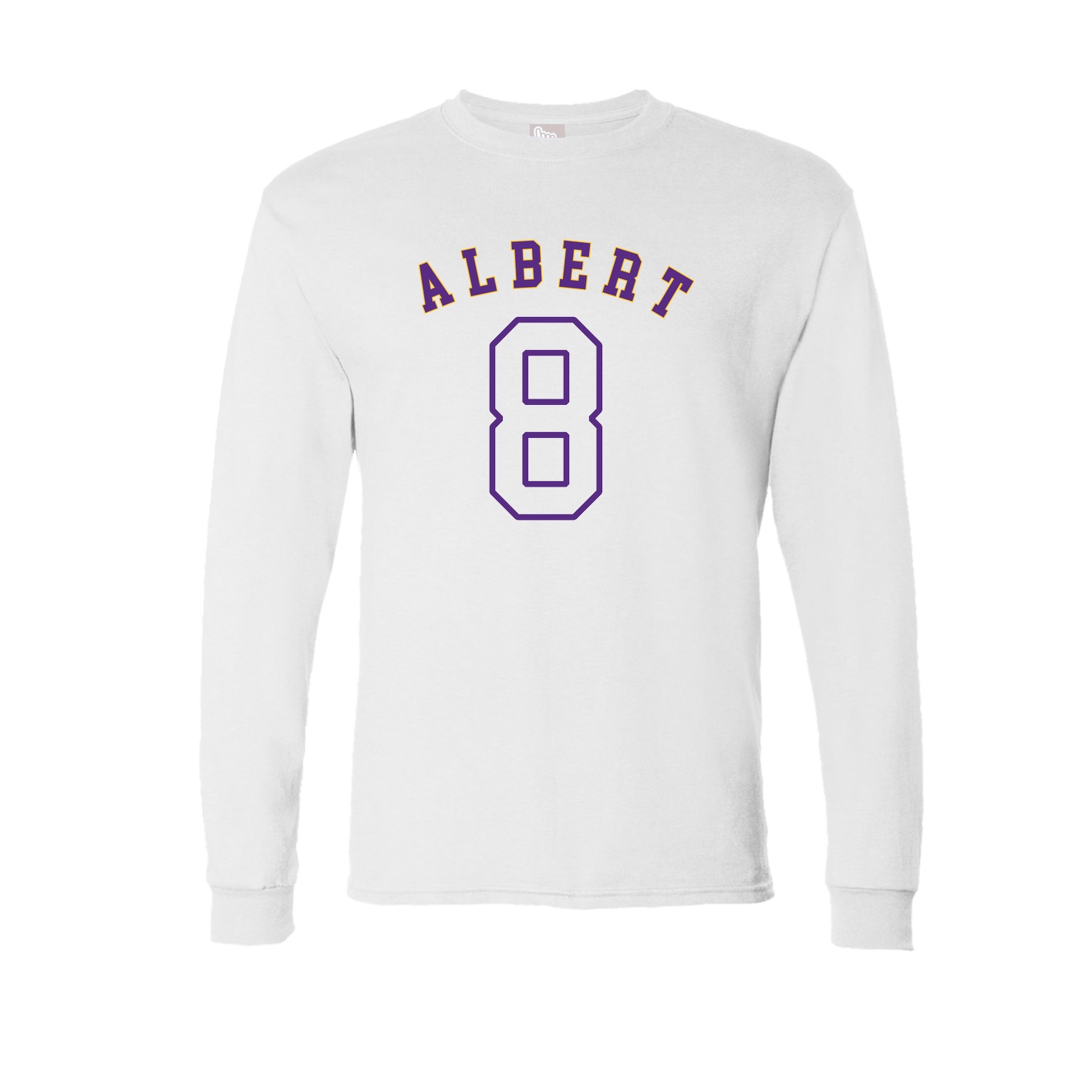 Long Sleeve Tee — Shirsey Arch in White
