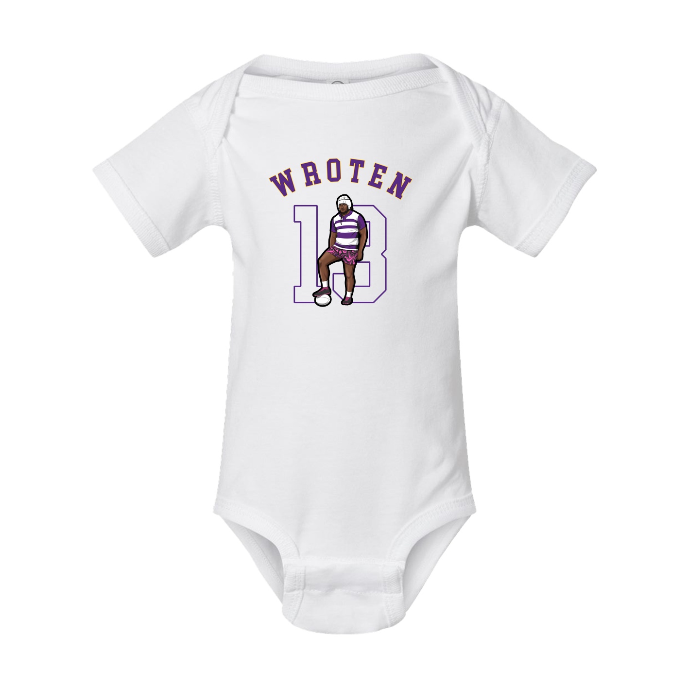 Baby Onesie — Shirsey Arch in White