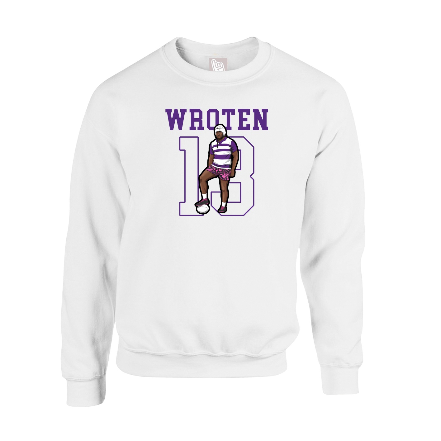 Fleece Crew — Shirsey in White