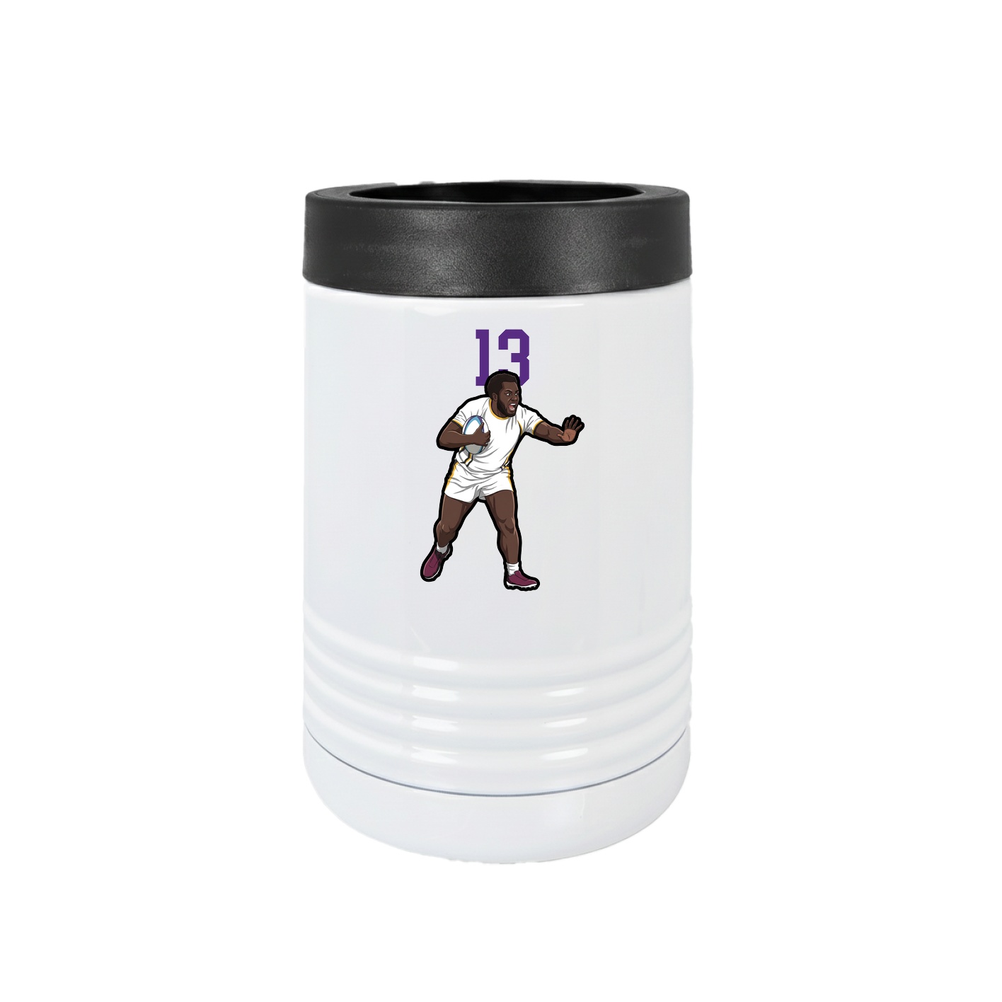 Beverage Holder — Number Top in White