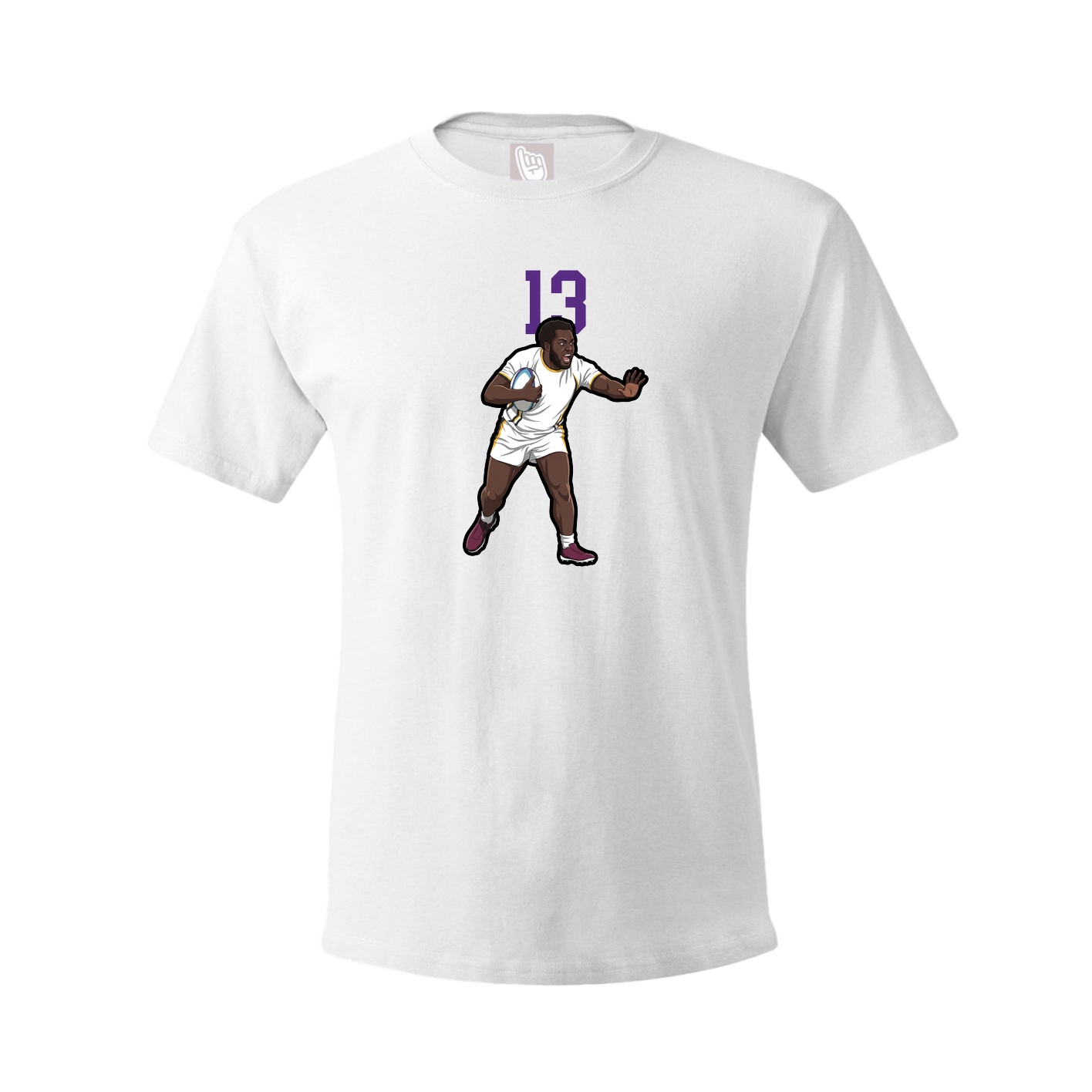 Tee — Number Top in White