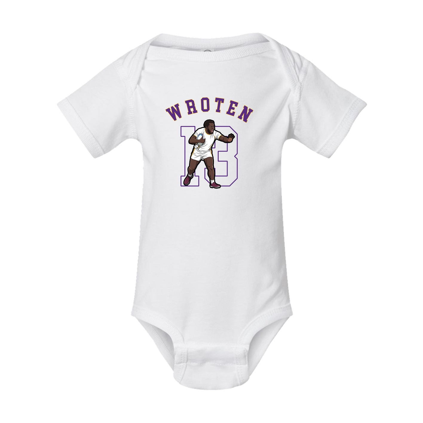 Baby Onesie — Shirsey Arch in White
