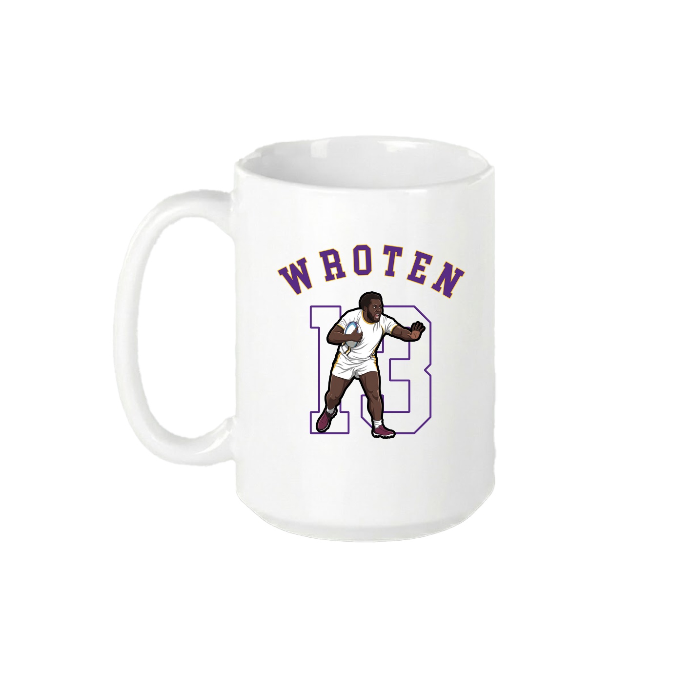 15oz Coffee Mug — Shirsey Arch in White