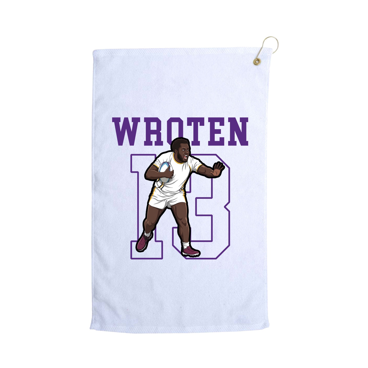 Golf Towel — Shirsey in White