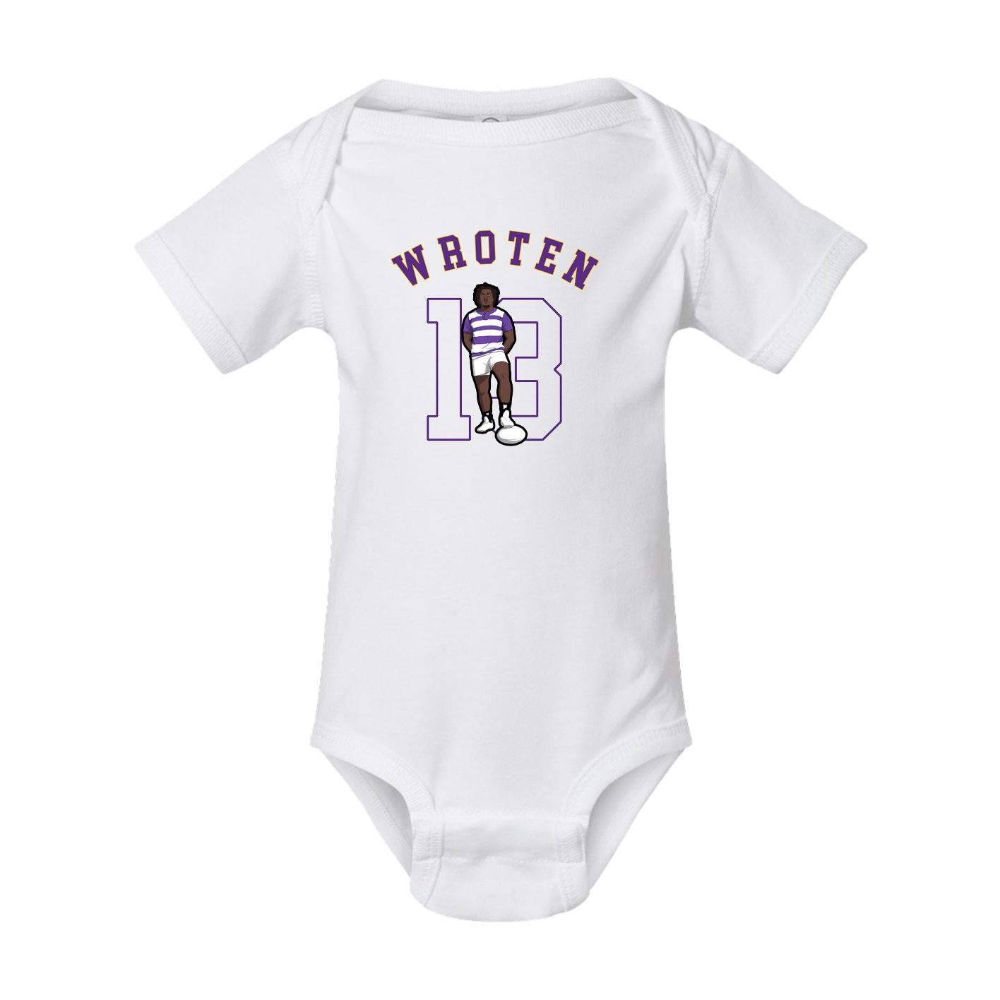 Baby Onesie — Shirsey Arch in White