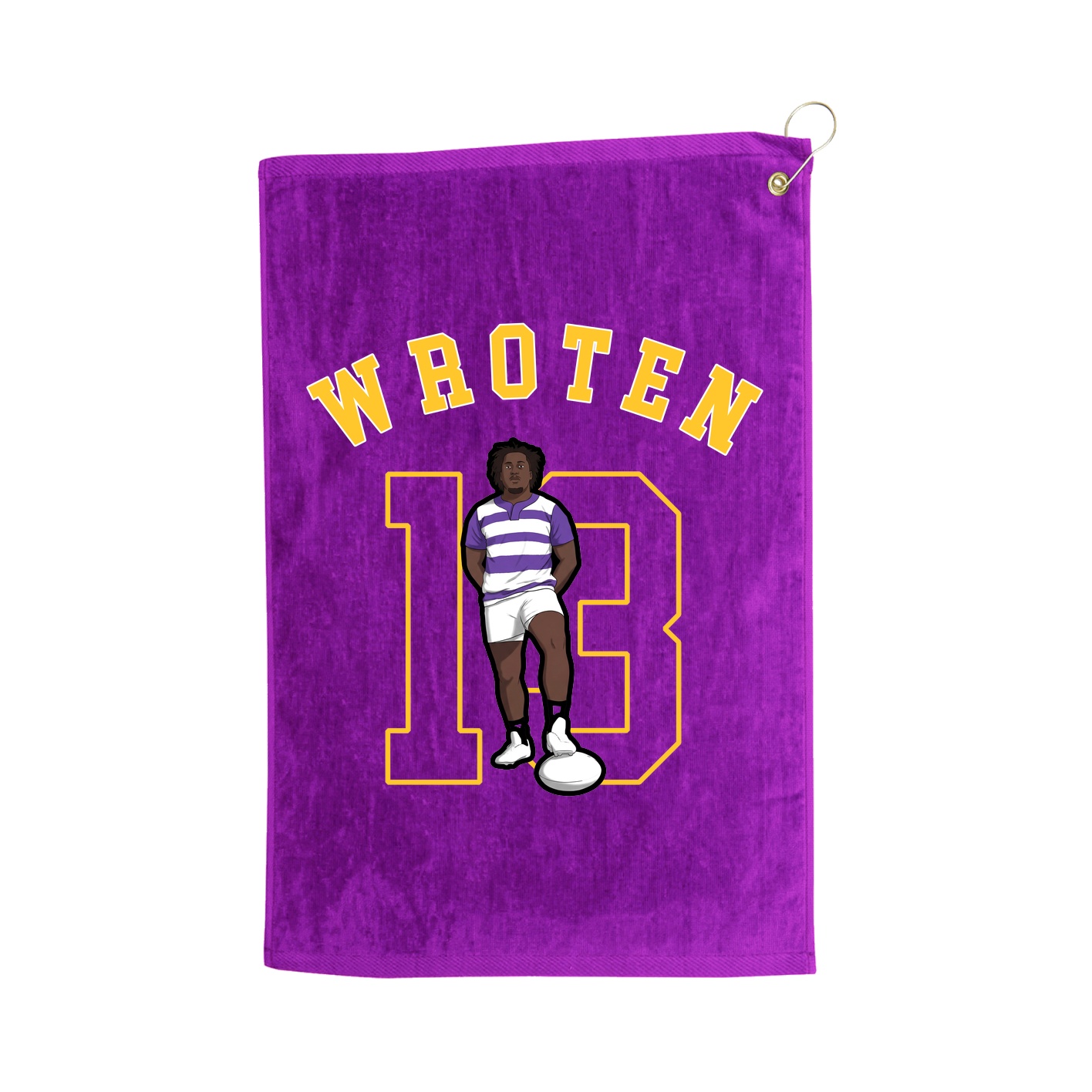 Golf Towel — Shirsey Arch in Purple