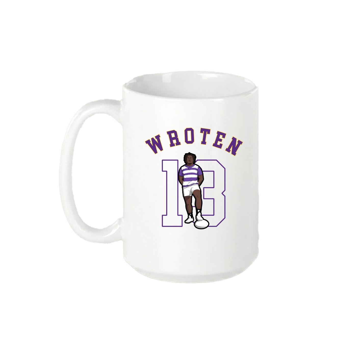 15oz Coffee Mug — Shirsey Arch in White