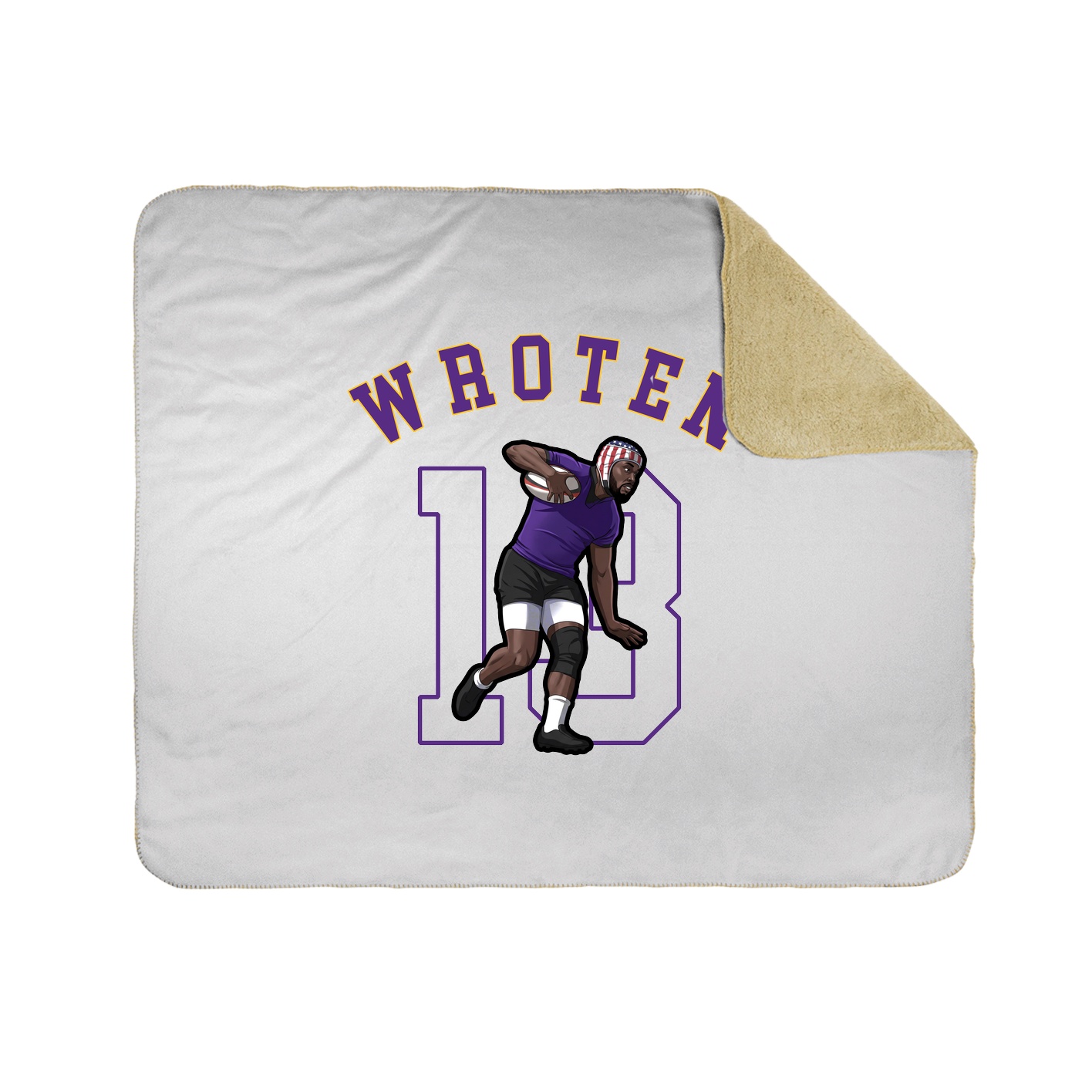 Throw Blanket — Shirsey Arch in White
