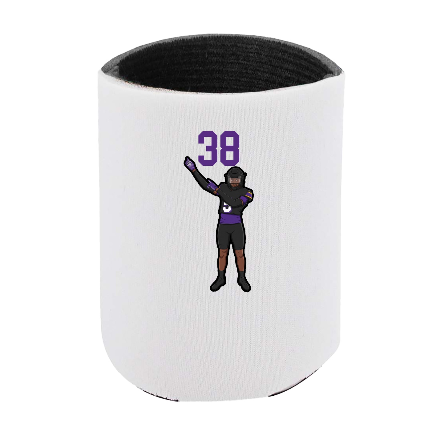 Can Holder — Number Top in White