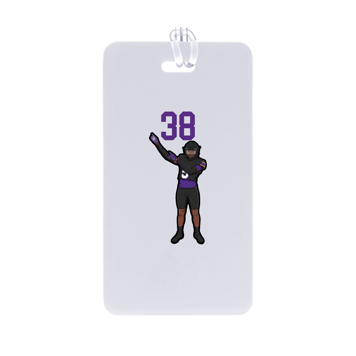 Bag Tag — Number Top in Classic