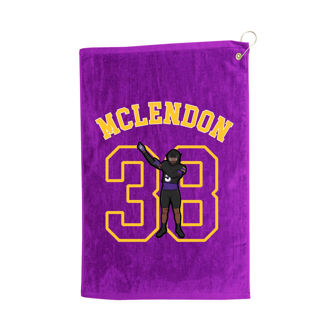 Golf Towel — Shirsey Arch in Purple