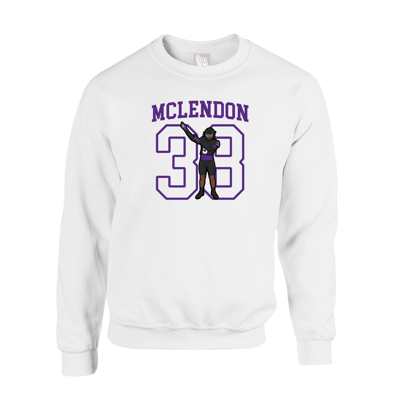 Fleece Crew — Shirsey in White