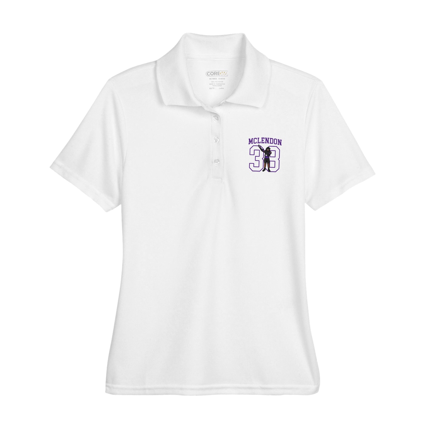 Womens Performance Polo — Shirsey in White