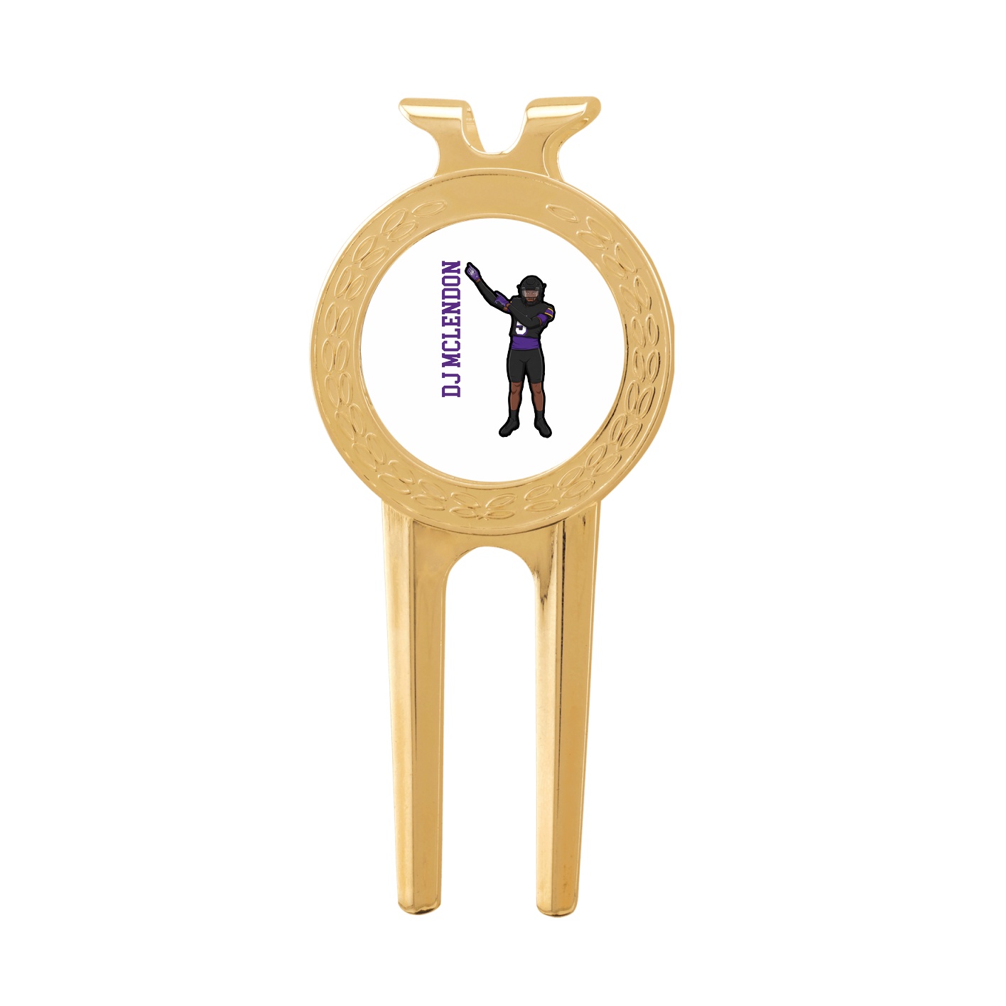 Divot Tool with Ball Marker — Name Vertical in Classic