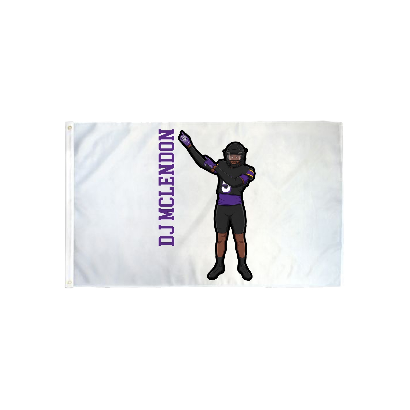 3x5 Flag — Name Vertical in Classic