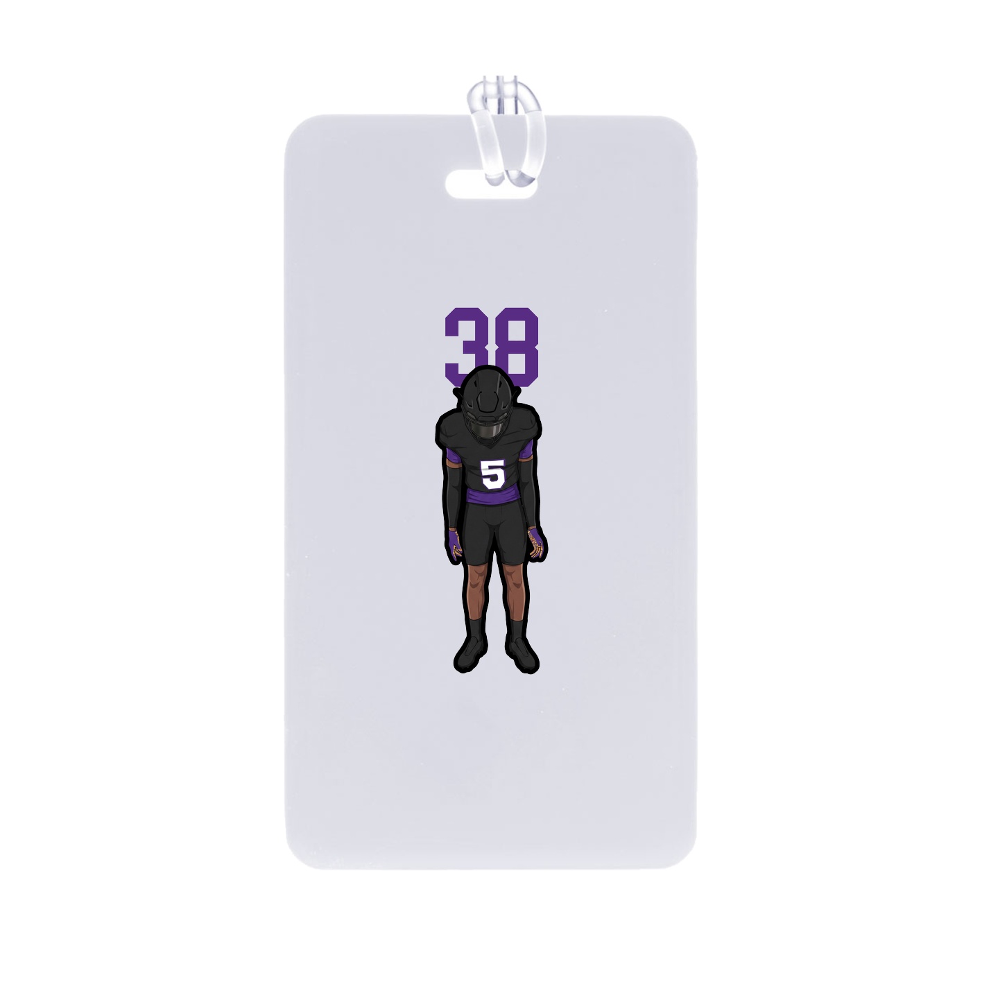 Bag Tag — Number Top in Classic