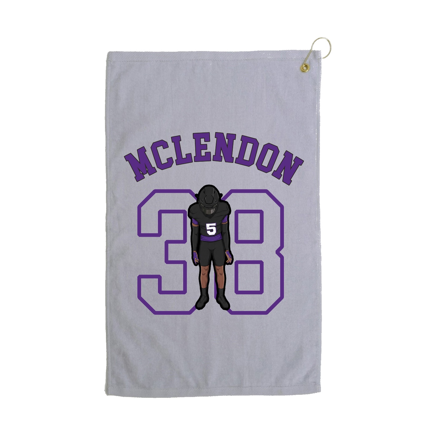 Golf Towel — Shirsey Arch in Grey