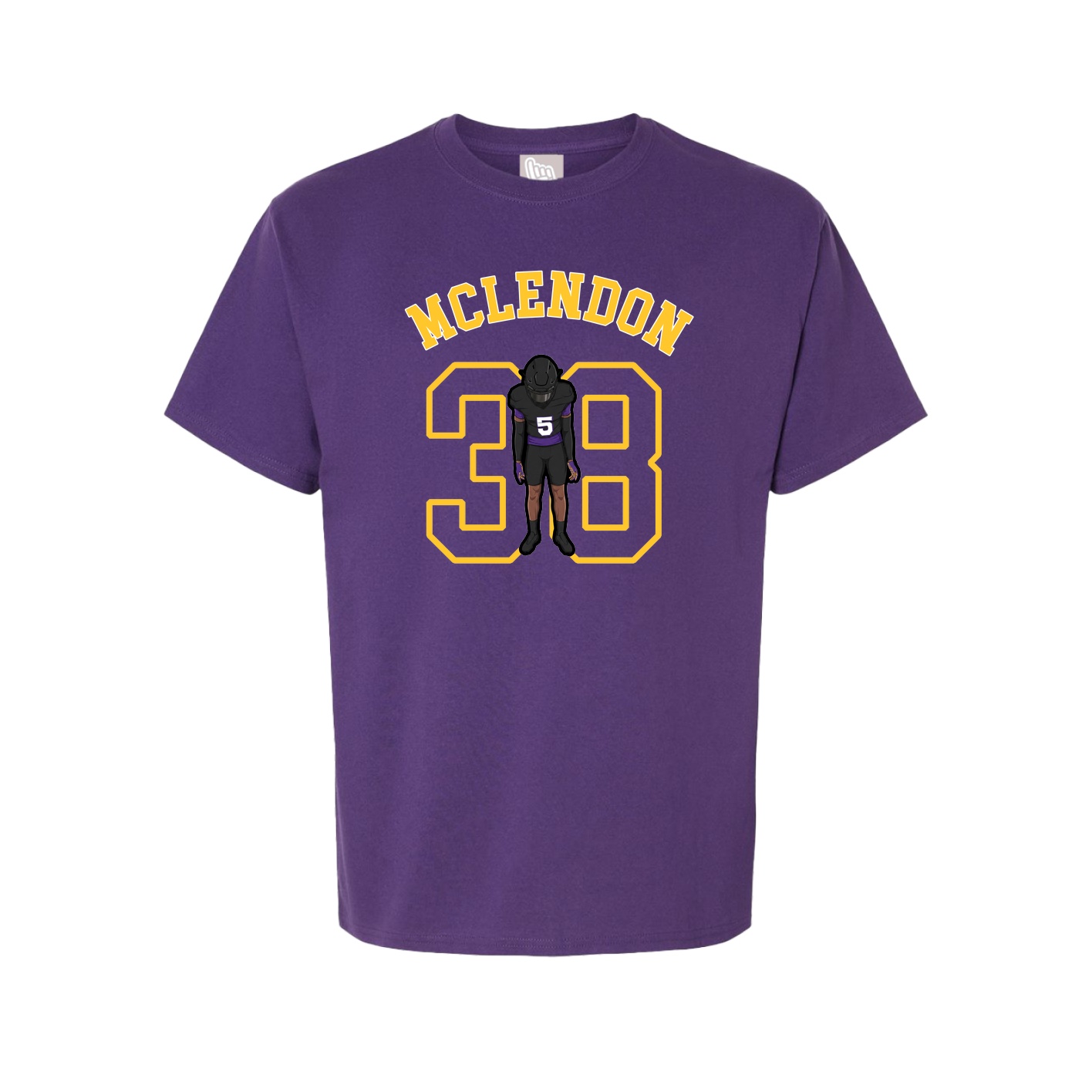 Youth Tee — Shirsey Arch in Purple