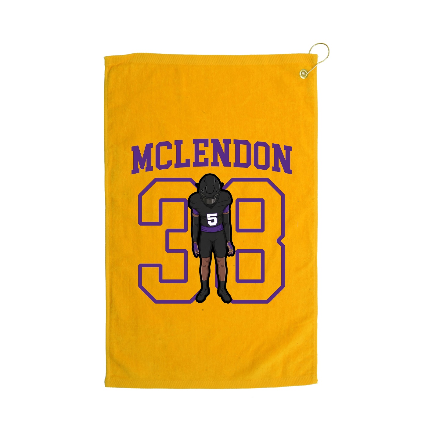 Golf Towel — Shirsey in Gold