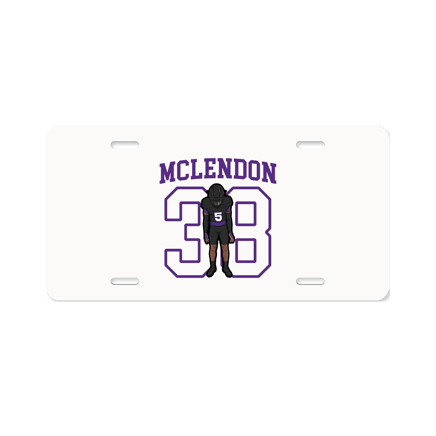 Aluminum License Plate