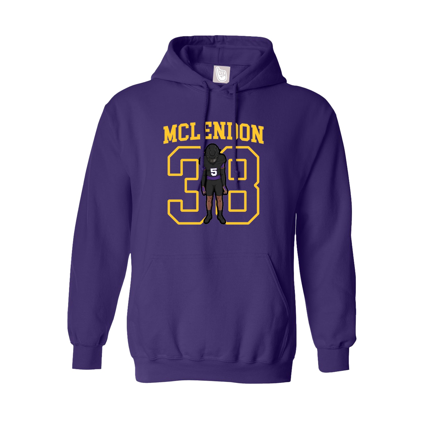 Youth Hoodie — Shirsey in Purple