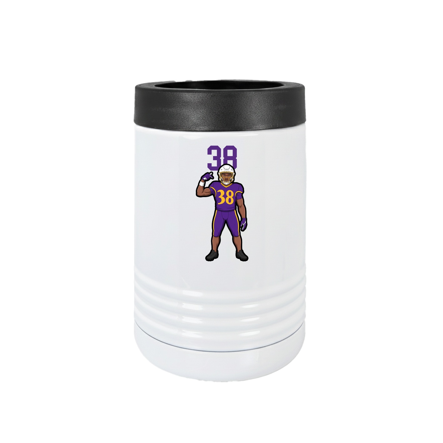 Beverage Holder — Number Top in White