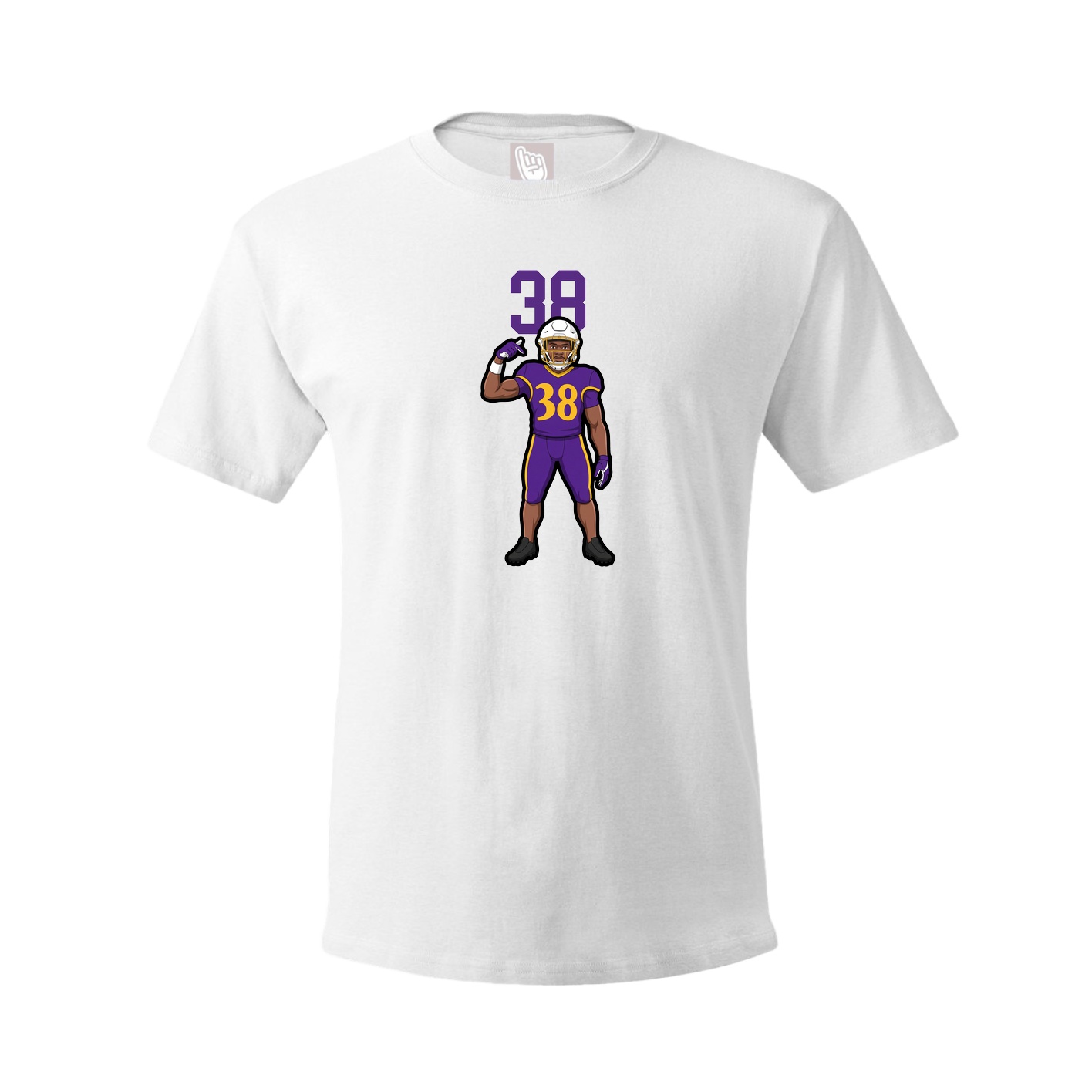 Tee — Number Top in White