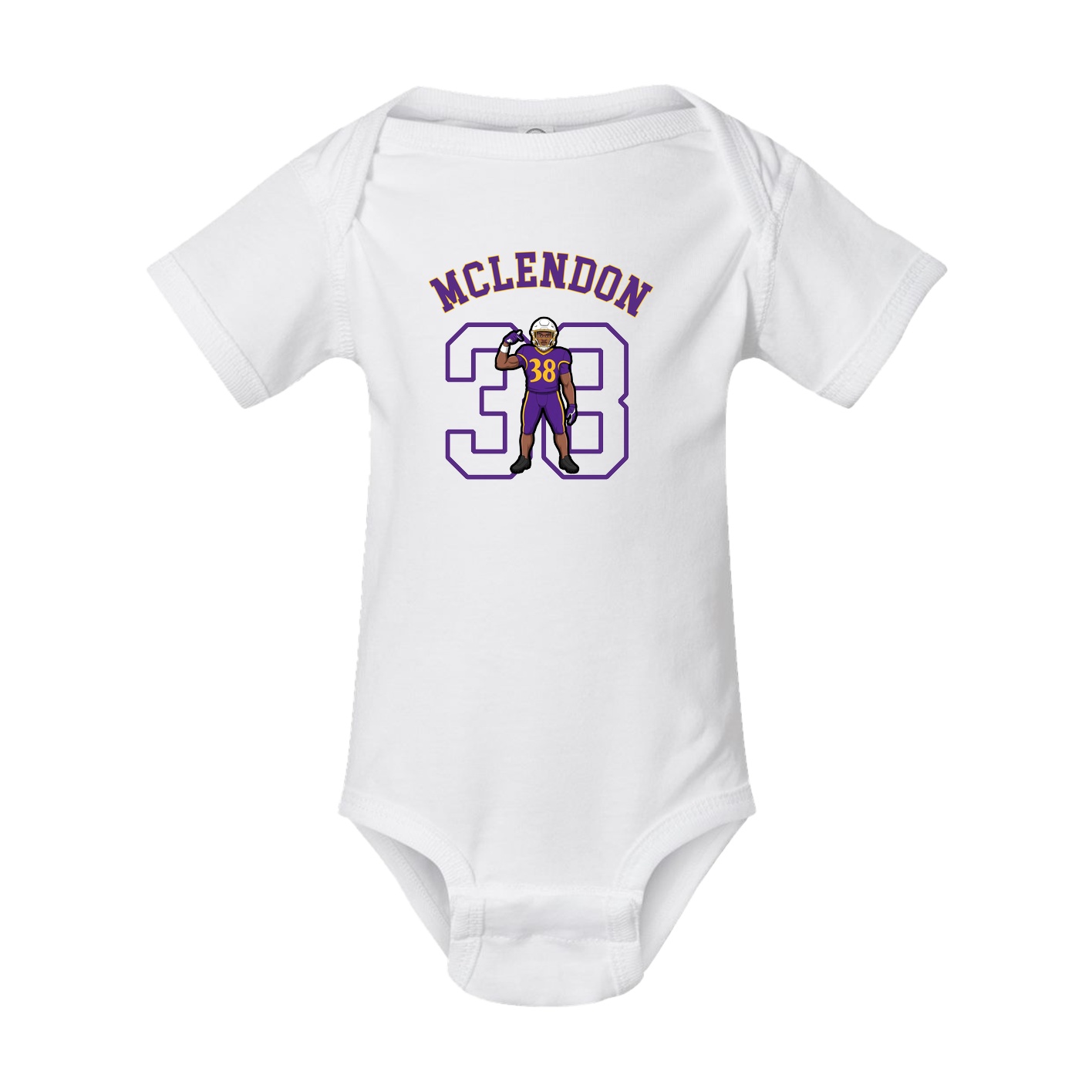 Baby Onesie — Shirsey Arch in White