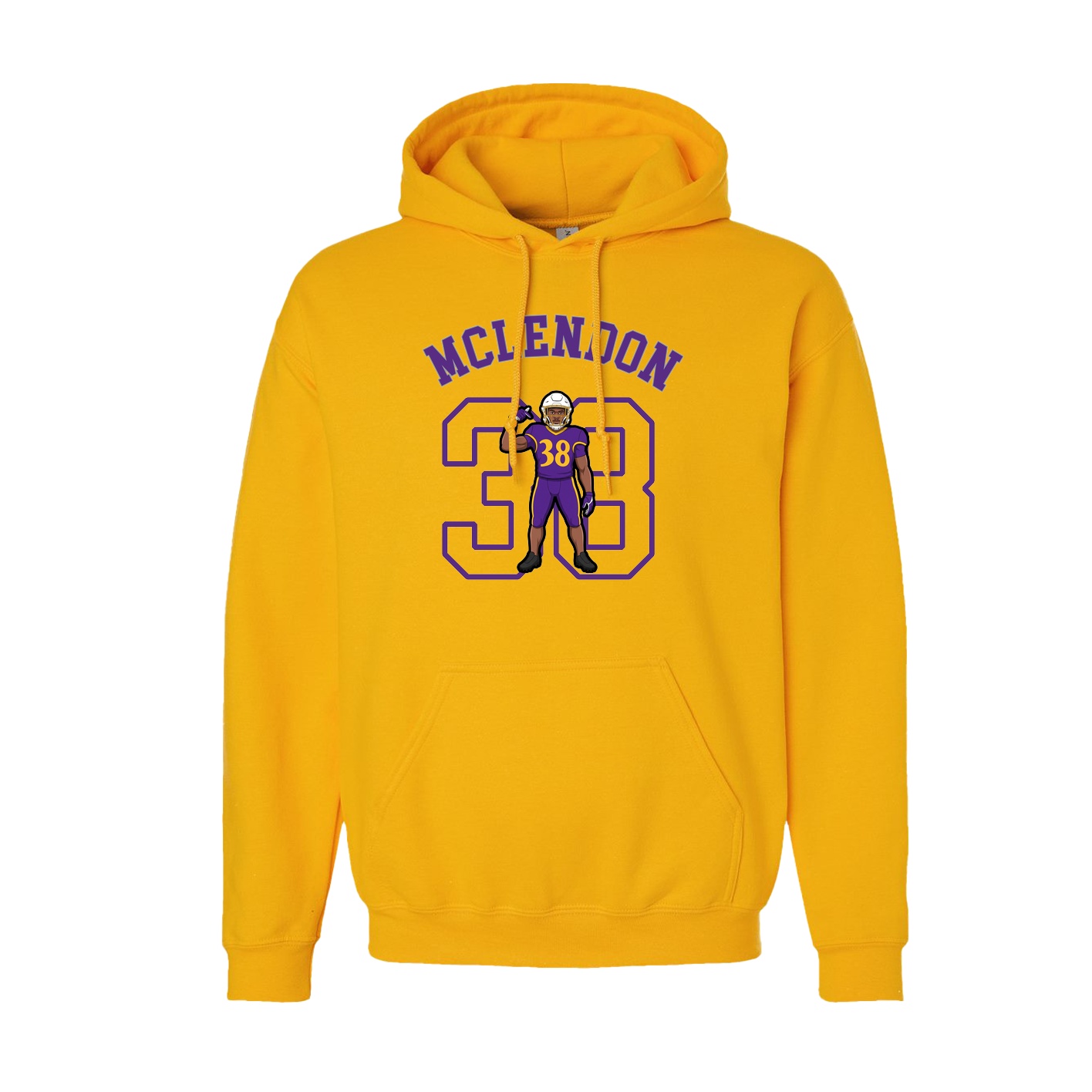 Hoodie — Shirsey Arch in Gold