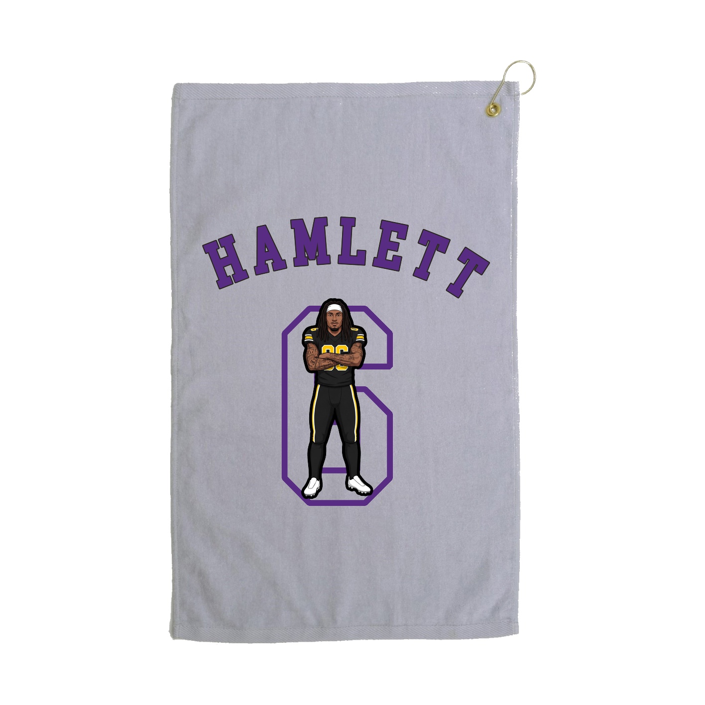 Golf Towel — Shirsey Arch in Grey