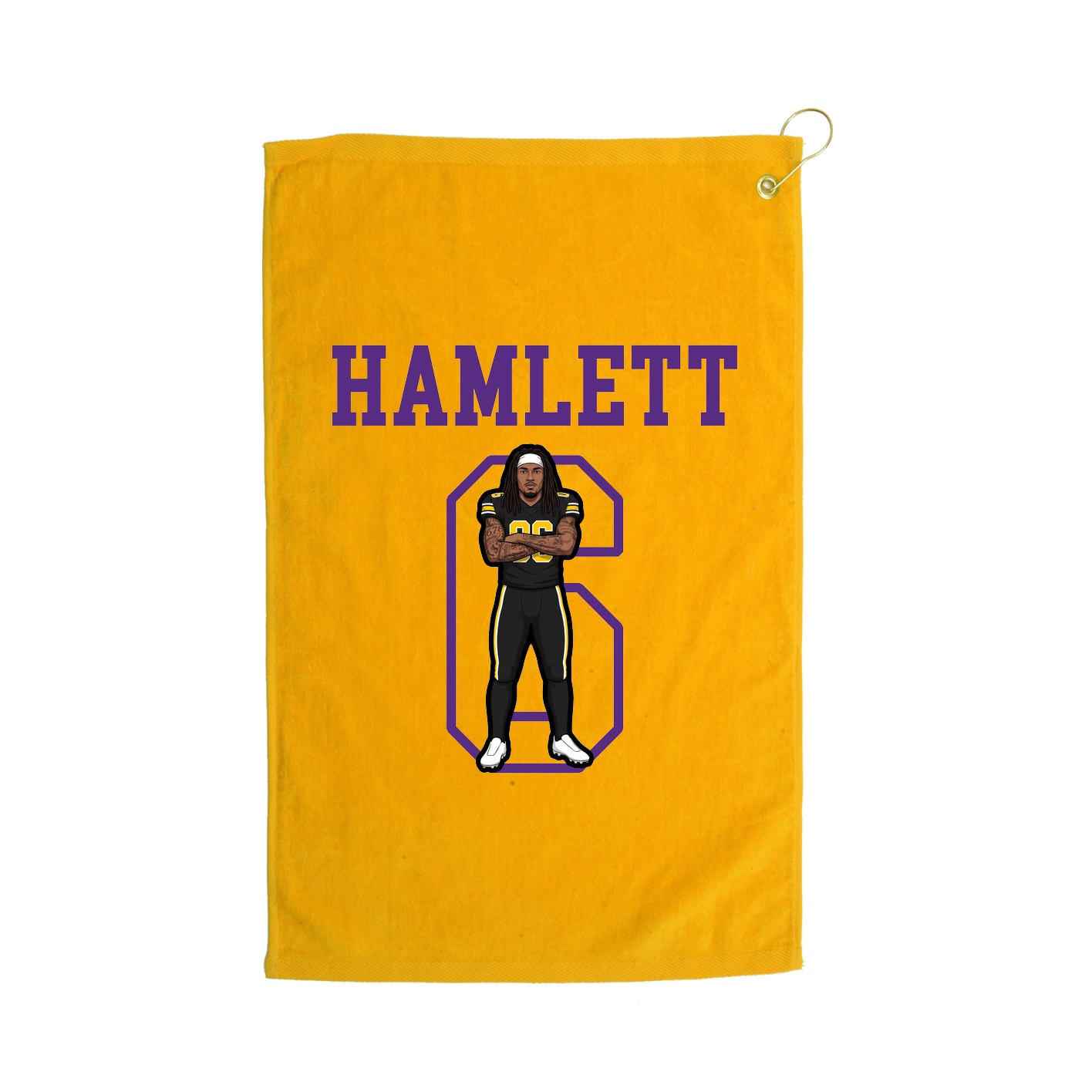 Golf Towel — Shirsey in Gold