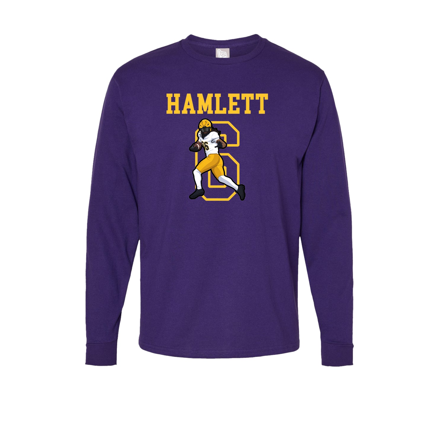 Long Sleeve Tee — Shirsey in Purple