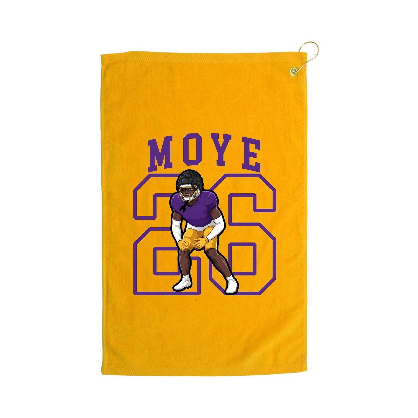 Golf Towel — Shirsey in Gold