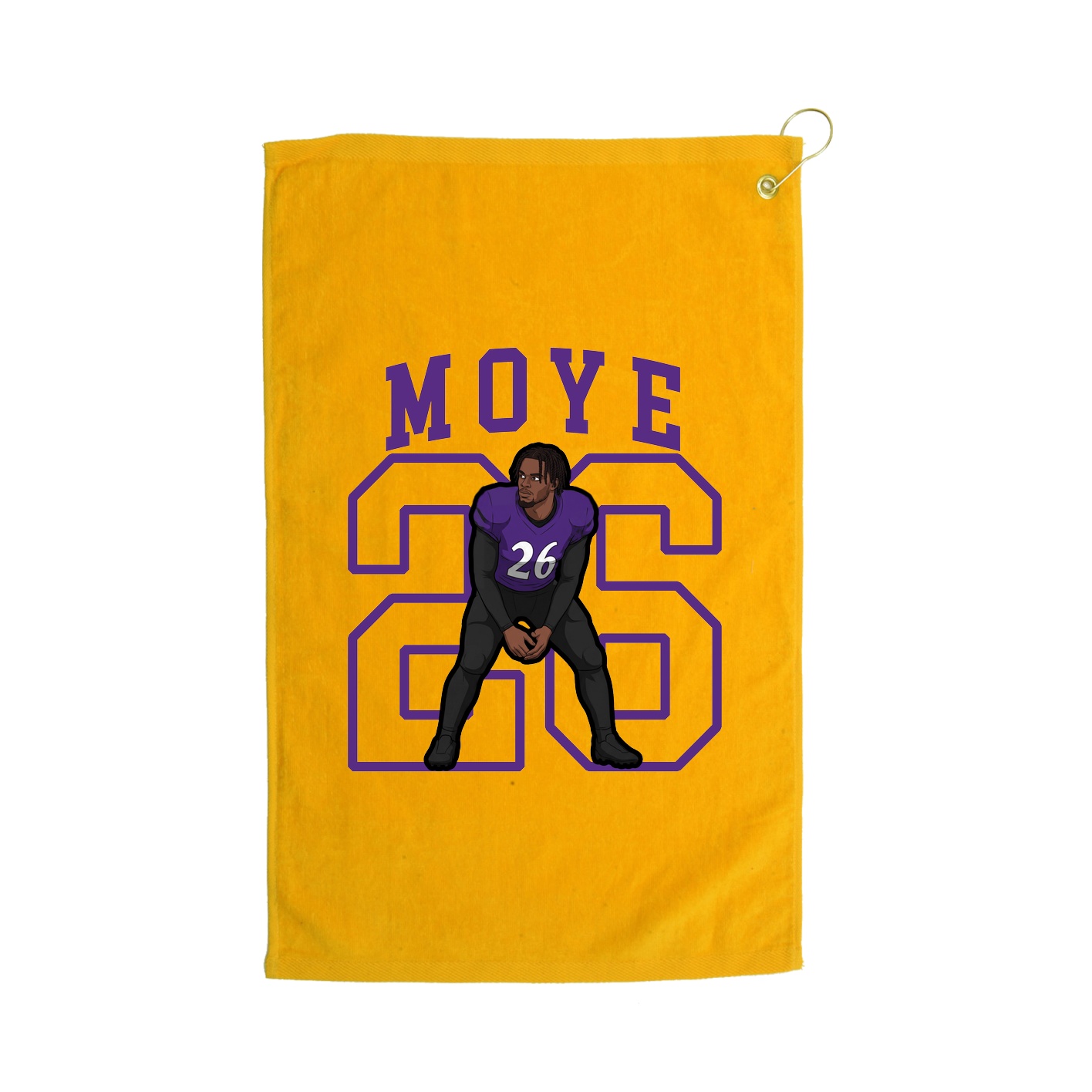 Golf Towel — Shirsey in Gold