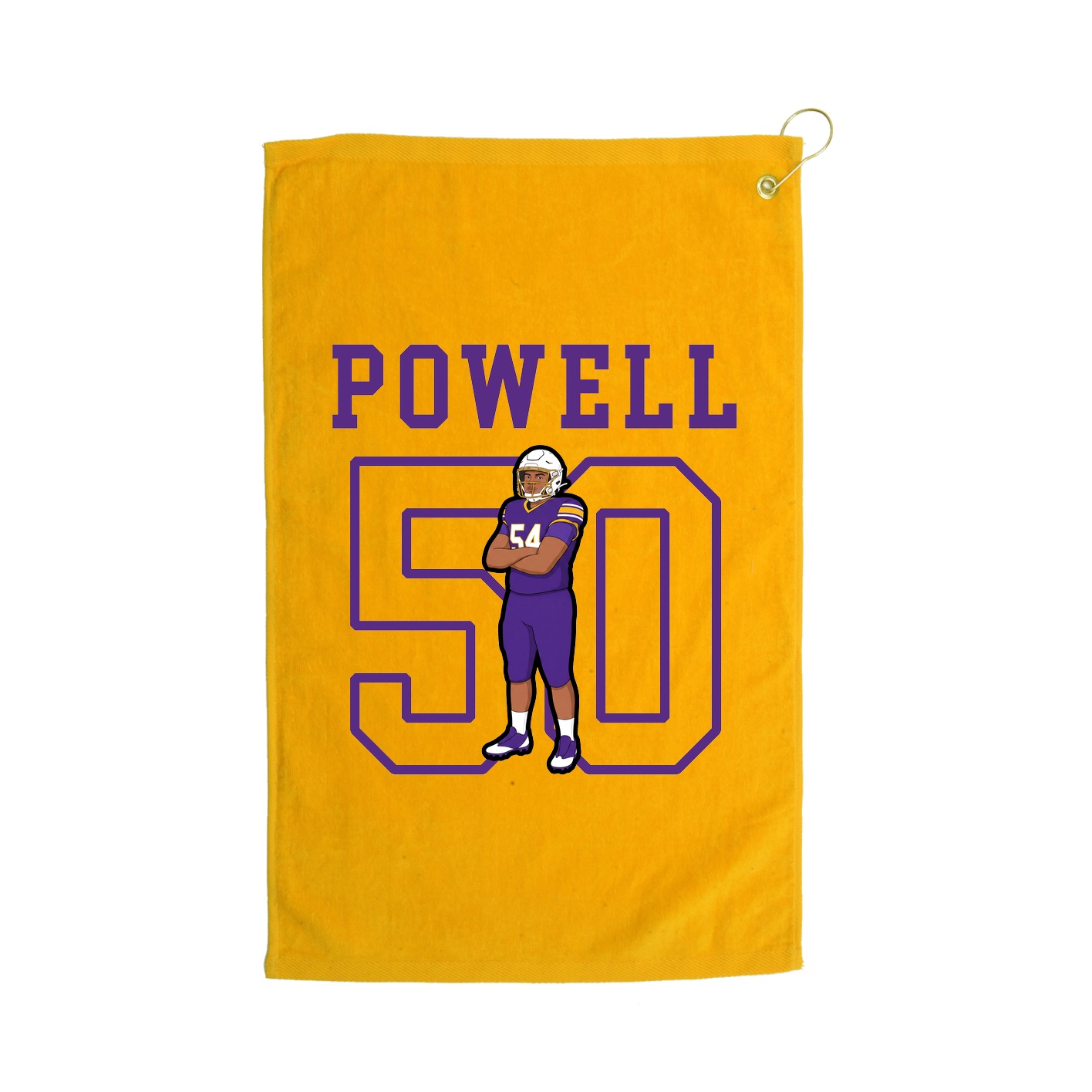 Golf Towel — Shirsey in Gold