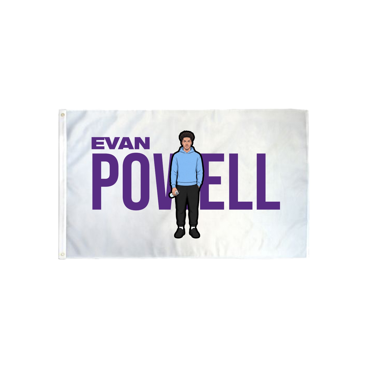 3x5 Flag — Player Name in Classic