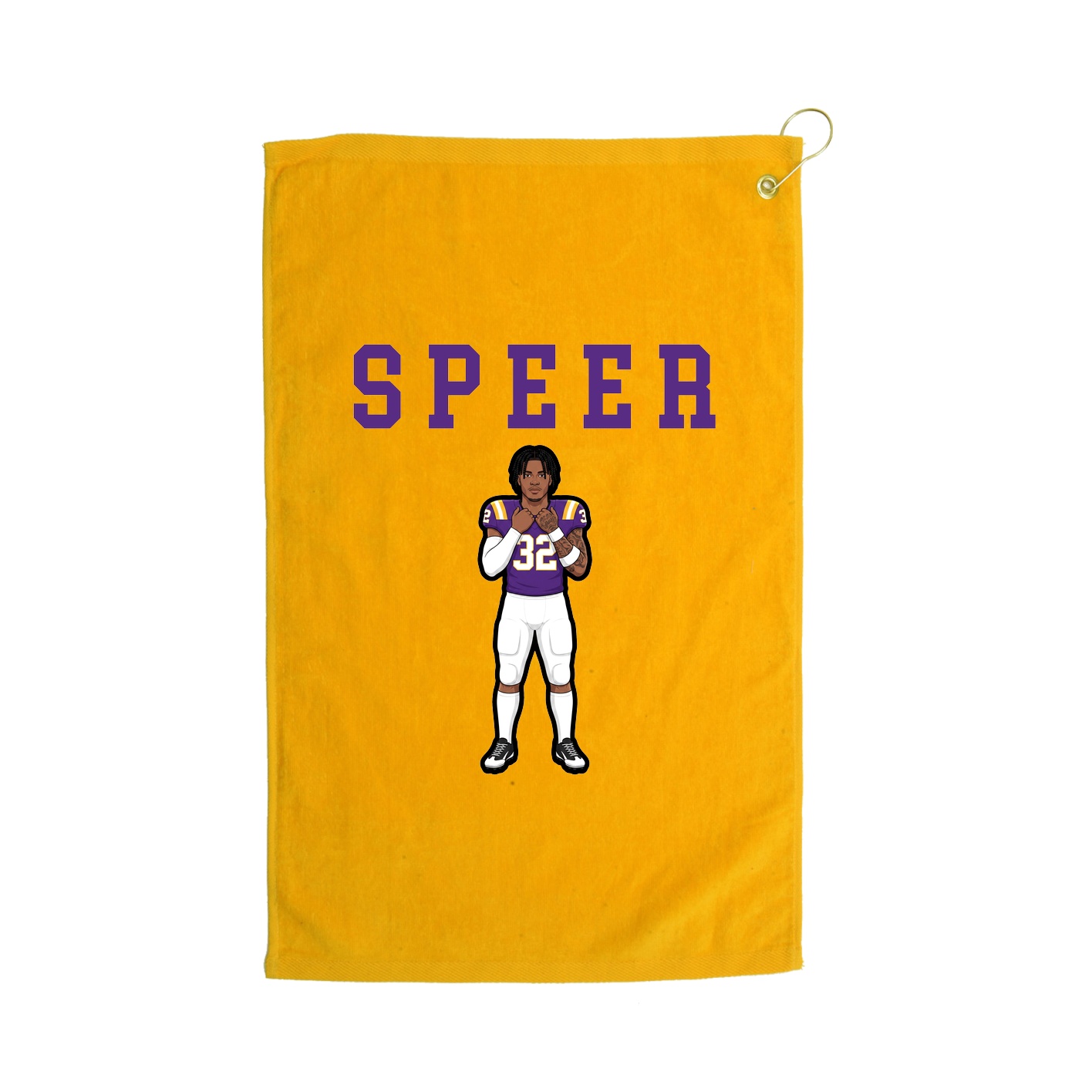 Golf Towel — Shirsey in Gold