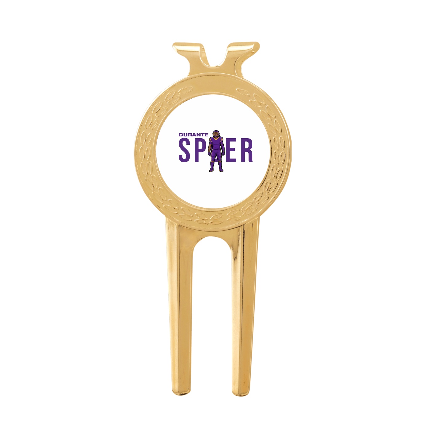 Divot Tool with Ball Marker — Player Name in Classic
