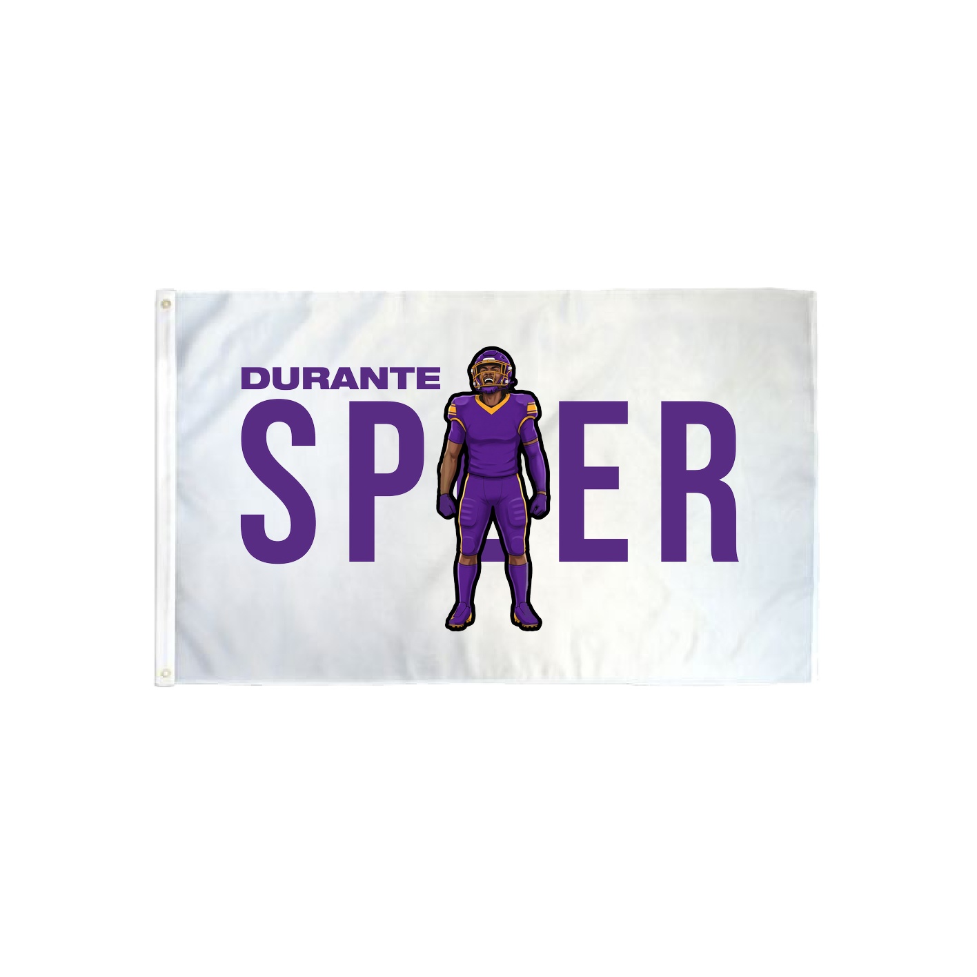 3x5 Flag — Player Name in Classic