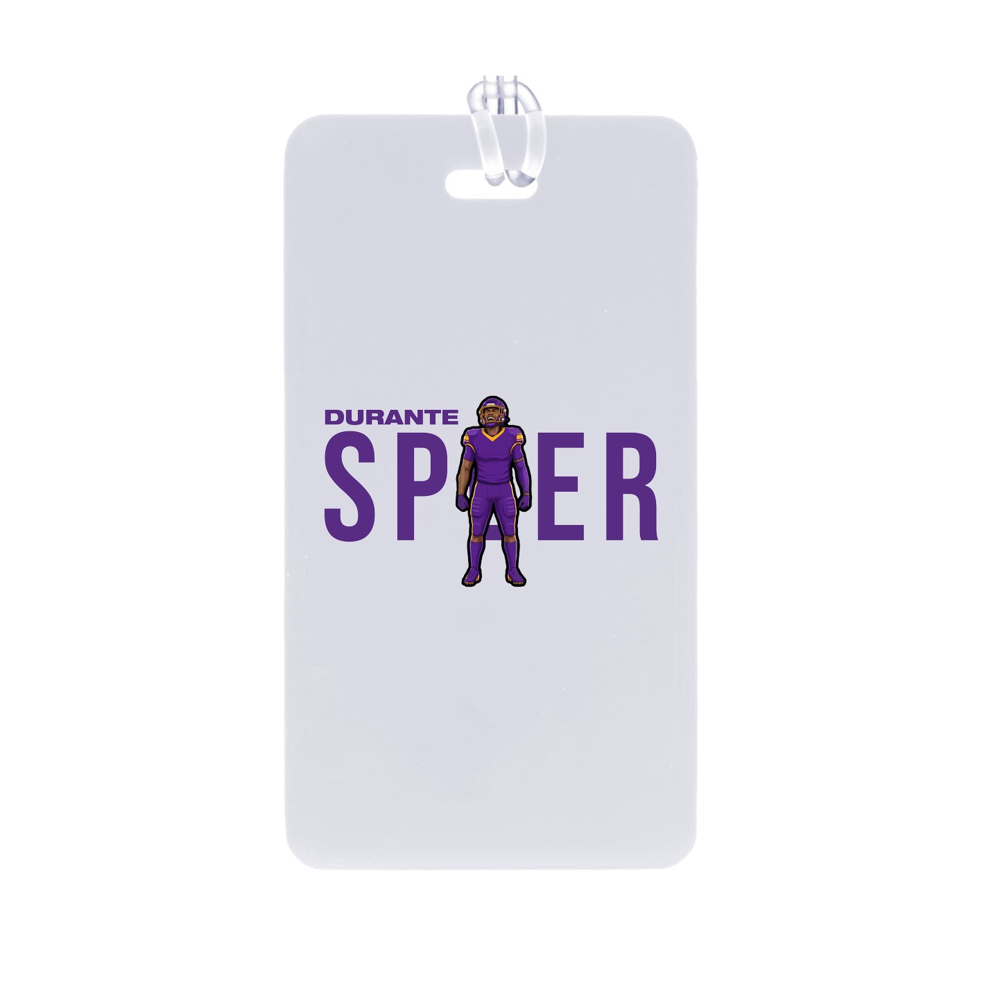 Bag Tag — Player Name in Classic