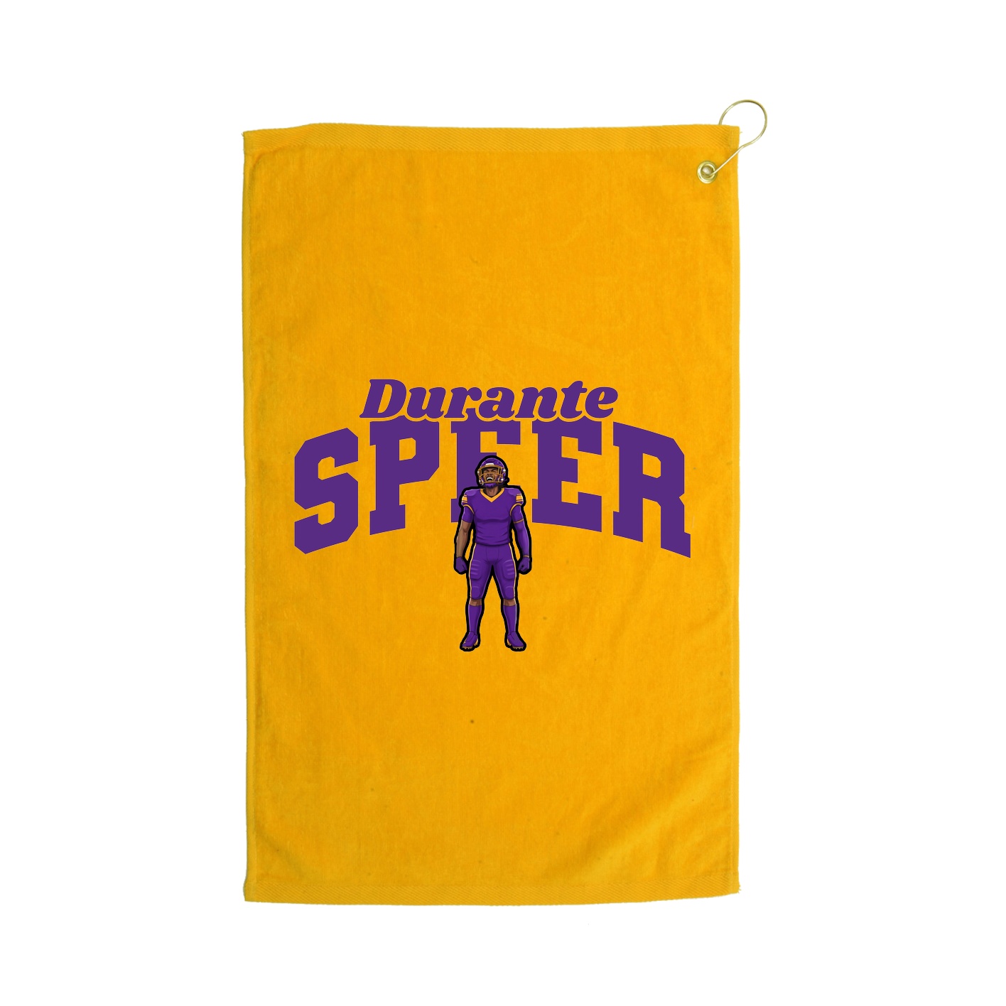Golf Towel — Signature Arch in Gold