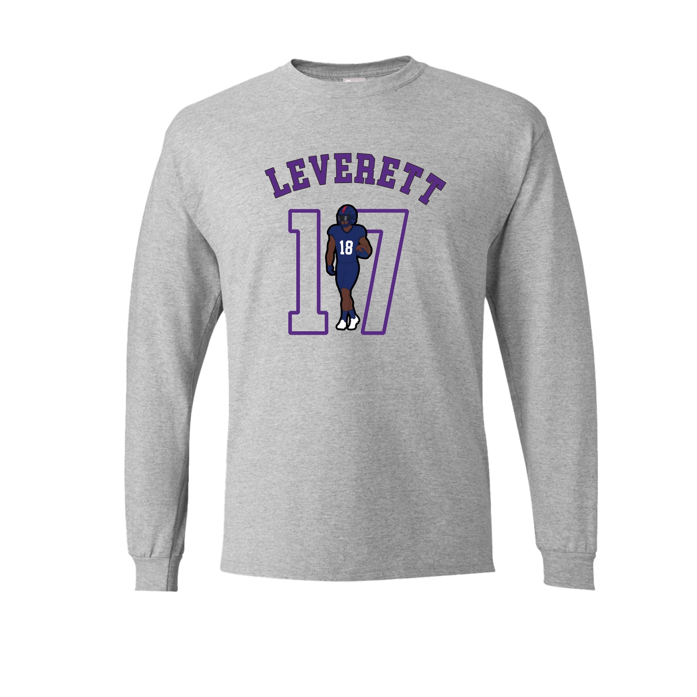 Long Sleeve Tee — Shirsey Arch in Grey
