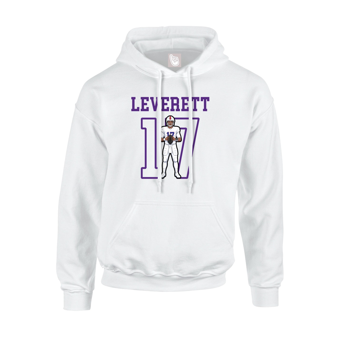 Hoodie — Shirsey in White