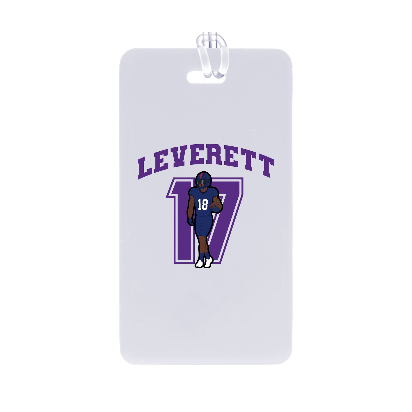 Bag Tag — Number in Classic