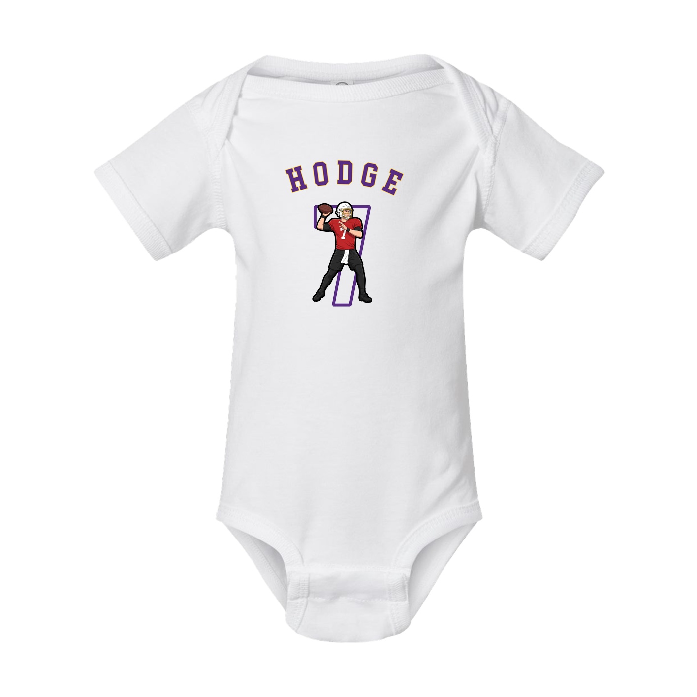 Baby Onesie — Shirsey Arch in White