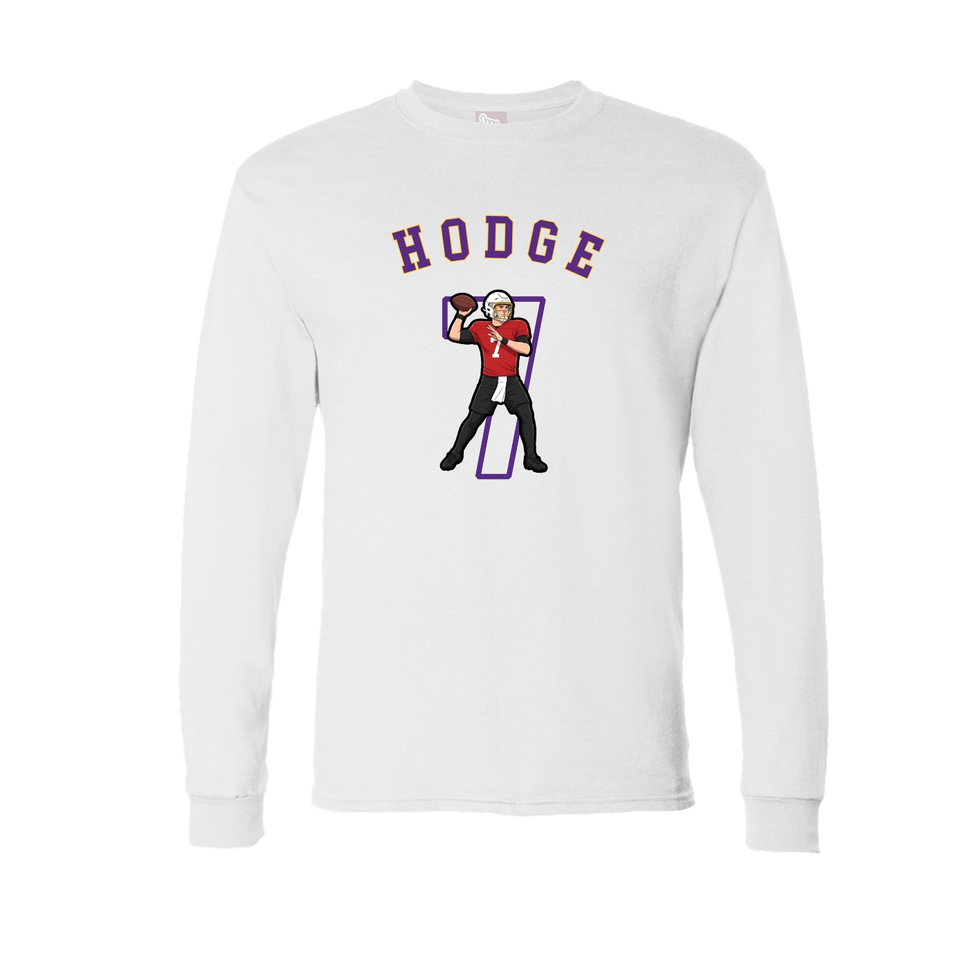 Long Sleeve Tee — Shirsey Arch in White