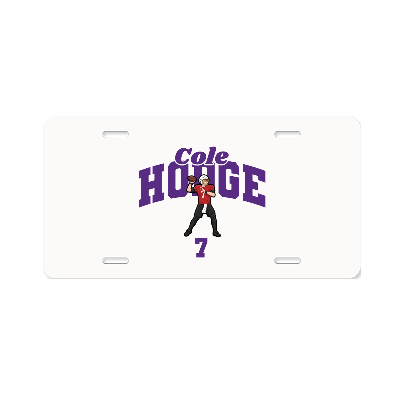 License Plate — Signature Arch in Classic